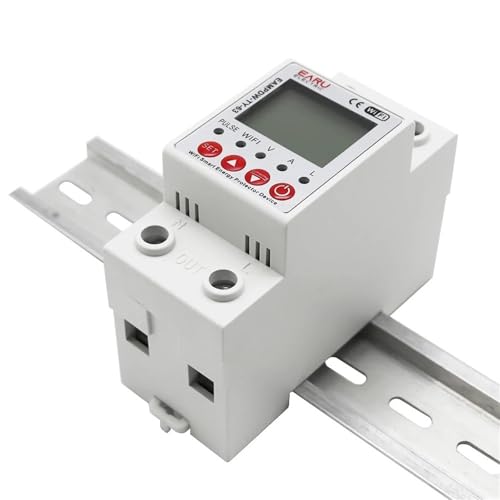 Compteur d'énergie intelligent Tuya contre les hausses de tension et fuites électriques