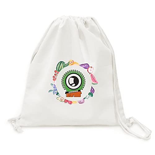 Sac en tissu pliable extraterrestres verts solide pour légumes lourds