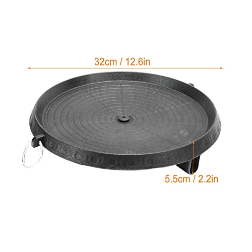 Plaque de barbecue coréen double couche au design durable et résistant à l'usure - 4
