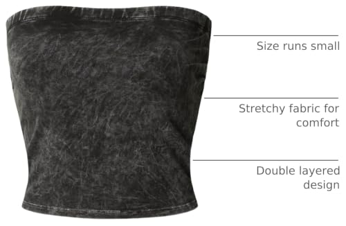 Image of MixMatchy 3 Pack Women's Cotton Tube Top with Built-in Shelf Bra Bandeau