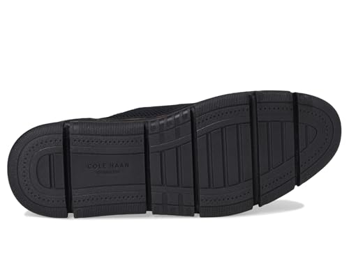 Cole Haan Cole Haan Women's Zerogrand Rella Stitchlite Oxfords, Black Knit/Leather/Blk, 9.5-B US