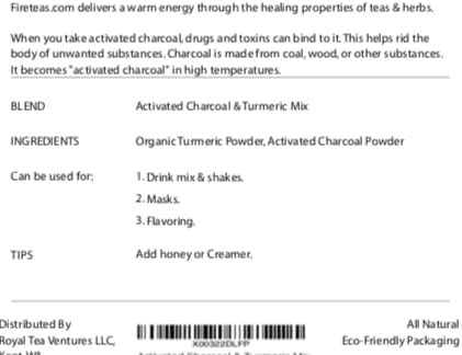 Miniatura 2 de Carbón activado y cúrcuma