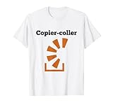 Copier Coller Design pour les programmeurs qui aiment coder sur PC ou ordinateur. Chaque développeur de logiciel va adorer ce design cool de codeur pour les scientifiques informatiques.