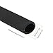 uxcell Pipe Insulation Tube Foam Tubing for Handle Grip Support 27mm ID 37mm OD 390mm Length Heat Preservation Black 2pcs