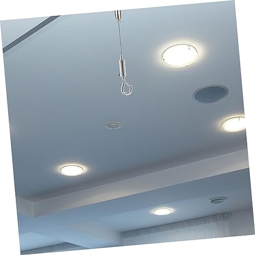 20 piezas Tensionador de cable de acero inoxidable para suspensión con gancho y ojal para uso exterior y diseño liviano miniatura 4