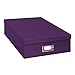 Pioneer Jumbo Scrapbook Storage Box, Purple