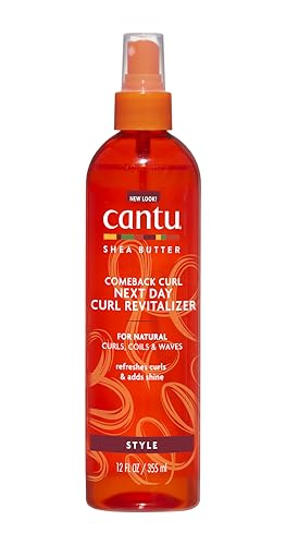 Bild von CANTU Shea Butter Sprühflasche Next Day Revitalisierungsspray - für natürliche Sprungkraft, 355 ml