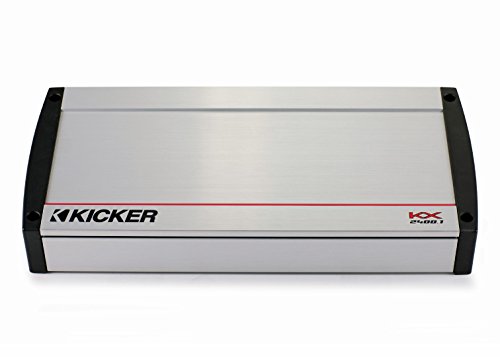 Amplificateur Kicker 44KXA24001 mono de classe D noir pour subwoofer