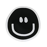 ONLYOU Griptok Phone Grip Holder Hand Korean iPhone Case Smartphone Smile Niko-chan Black and White Women's Cute Black