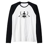 Herren Ruderer Zeichnung Rudersport Ruderwettkampf Raglan