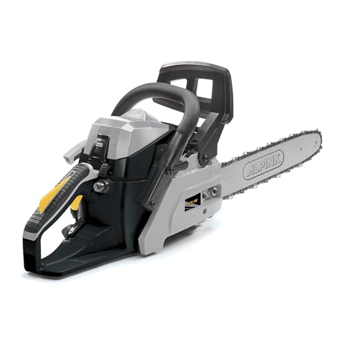 Alpina Tronçonneuse thermique ACS 38 (14)", Guide-chaîne de 35 cm (14)", Moteur thermique 37,2cc, 1200W, Vitesse de chaîne 21 m/s, Démarrage facile, Pompe à huile réglable automatiquement