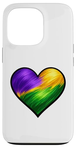 Mardi Gras �n�[�g�V���c �p�[�v�� �O���[�� �S�[���h �y�C���g �X�g���[�N�f�U�C�� �X�}�z�P�[�X iPhone 13 Pro �p