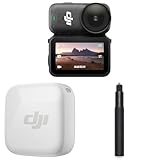 DJI Osmo Nano Vlogコンボ (64GB) - 4KウェアラブルVlogカメラ、Mic Mini TXホワイト、ハンズフリーPOV、143°広角FOV、200分録画、映像ブレ補正、旅行、Vlog用磁気カメラ