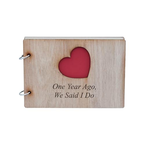Papier anniversaire de mariage Pirantin 1 an pour album scrapbooking de noces
