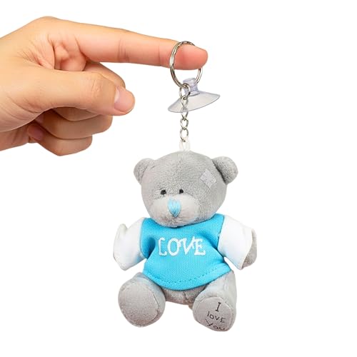 Image of Tickles Love Theme Charm Keychain For Girlfriend Boyfriend Valentine Day Gift