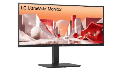 Image of LG 34 inch 34BA85QE-I UltraWide QHD Curved IPS Monitor with Built-in FHD Webcam and USB Type-C