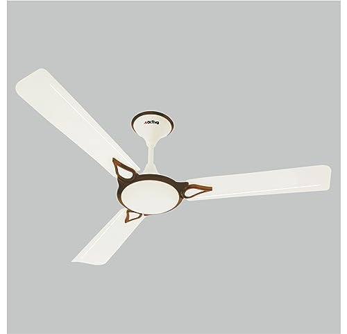 Image of ACTIVA Windsor 1200mm Ceiling Fan | 390 RPM High Speed | Pure Copper Motor | Anti-Dust Coating | 1 Star BEE Rated | 2 Year Warranty (Bronze Ivroy)