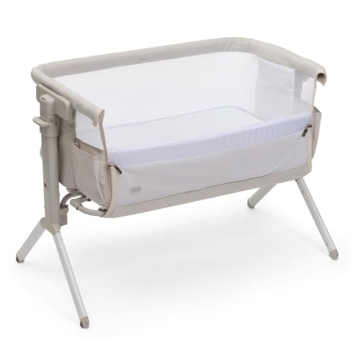 Chicco Next2Me Armonia, Culla Neonato Fianco Letto, Spondina Apribile, 11 Livelli Di Altezza, Altezza Regolabile Da 66 Fino A 83 Cm, 4 Ruote, Ottima Circolazione Dell’Aria, Bianco - 7