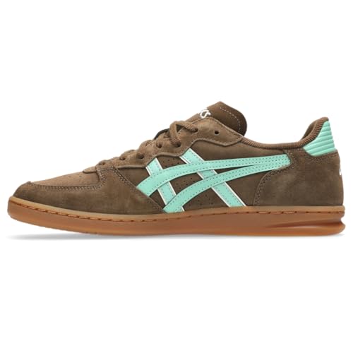 Image of ASICS Unisex SKYHAND OG Sportstyle Shoes, 11.5M / 13W, Brown Storm /ICE Green