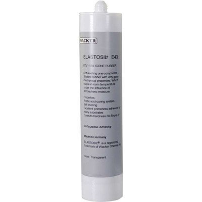 ELASTOSIL E43, schwarz, 310 ml Kartusche
