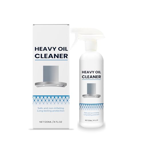 Potente spray detergente per cucina, spray sgrassante extra resistente per forni, piani cottura, cappe, friggitrici ad aria e altro ancora, schiuma detergente sgrassante multiuso resistente (1)