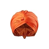 Haarhaube zum Schlafen für Erwachsene, verstellbare Seiden-Satin-Haarhaube zum Schlafen, doppellagig, Haarwickel, Schlafkappe, Turban für Damen und Herren, lockiges, glattes Haar, langes und großes
