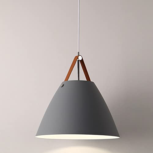 Candelabros LED, lámpara colgante de metal retro de una sola cabeza, lámpara colgante de longitud ajustable, lámpara de acrílico para isla de cocina, dormitorio, comedor, sala de estar, pasillo