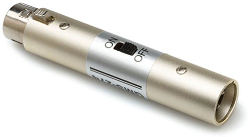 Interrupteur XLR3F vers XLR3M HOSA GMS-274 pour couper instantanément le micro karaoké