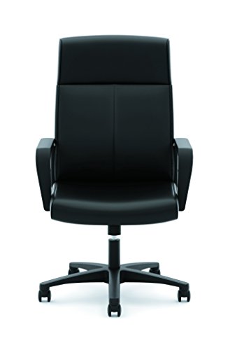 Hon Validate Leather Executive Chair - High Back Armed Office Chair For Computer Desk, Black (Hvl604) #TOP1