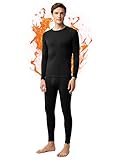 SIORO Dralon Heattch Thermal Underwear for Men Lightweight Insulated Long John Set Sport Base Layer...