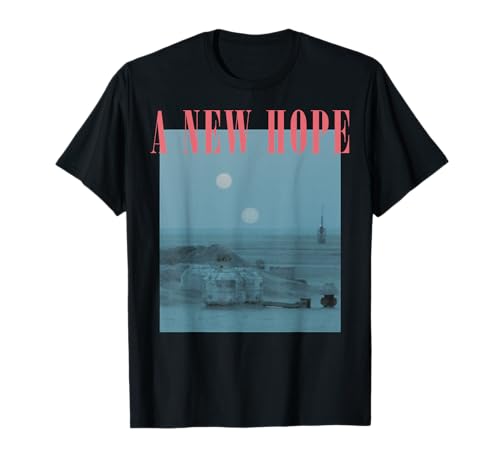 T-shirt Star Wars A New Hope imprimé bleu idée cadeau idéal