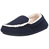 Dearfoams Kids’ Hunter Felted Plaid Moccasin Slipper Dearfoams Kids’ Hunter Felted Plaid Moccasin Slipper