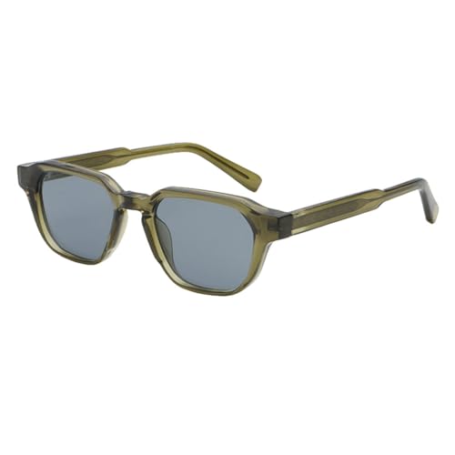 Lunettes de soleil UV400 pour hommes et femmes au style léopard tendance