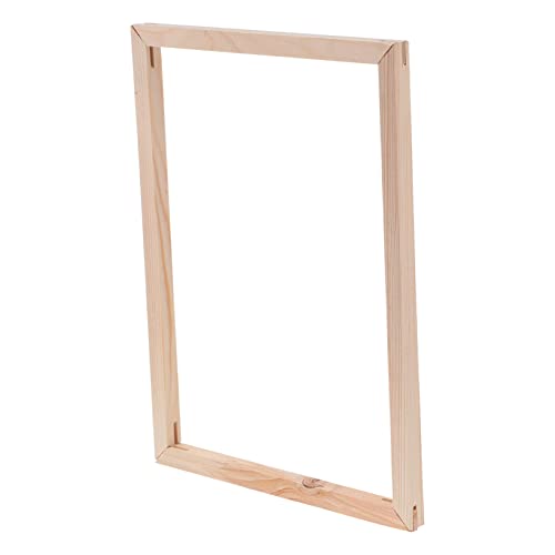 ULDIGI 1Set DIY Solid Oil Painting Frame Kit Canvas Stretcher Bars for Easy Assembly of Artwork and Arts Accessory for Home Decor and present