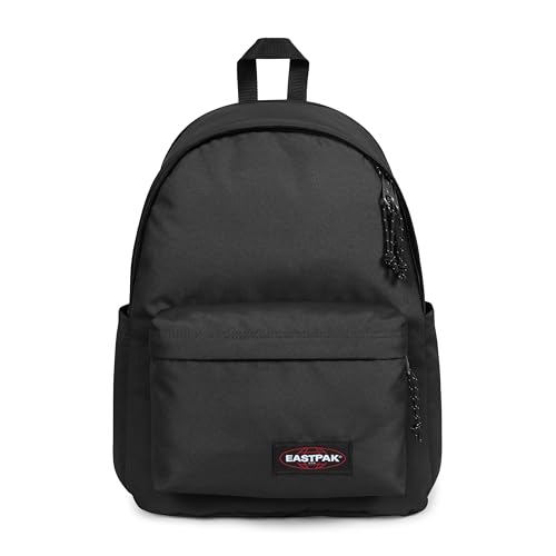 EASTPAK Day Office – 31L Backpack with 16' Laptop Sleeve, Front & Security Pockets, Side Compartments, Adjustable Straps, 100% Polyester, Black