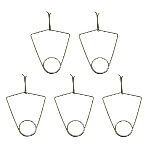 Generic 5 Flute Pad Clip Repair Tools for Wind Instruments Suitable for Clarinet and Oboe, M
