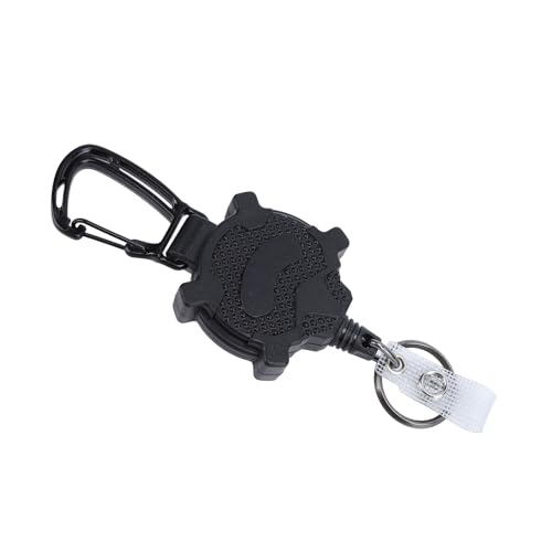 Suporte Retrátil do crachá da Identificação, Multiuso Retrátil Eficiente do Chaveiro para Interno