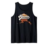 Photo Gallery alaska vintage retro 70s stripe stato silhouette logo canotta Photo Gallery alaska vintage retro 70s stripe stato silhouette logo canotta