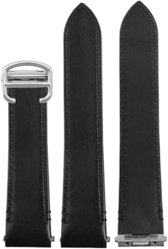 [ATECKLAB] NCbN[XfUCEHb`Xgbv 19mm 21mm JeBG TgX WSSA0010 EHb`oh ~fBA [WTCY ubN uE Y p (B black silver,19MM) [sA