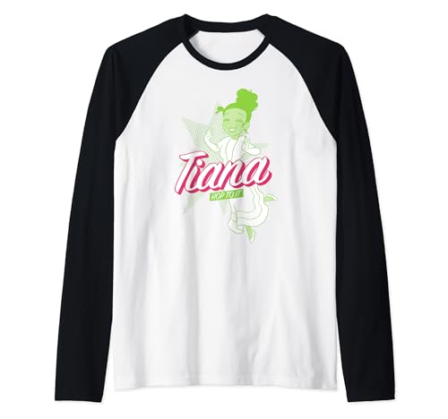 T-shirt Tiana Disney Princess cadeau idéal style raglan pour femme