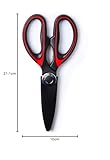 Latest Sharp Kitchen Scissors Heavy Duty Multifunction Purpose Utility Cooking Scissors for Chicken Meat Fish Poultry Vegetables Nuts Household Necessity - Image 10