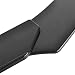 Universal Front Bumper Lip Splitter for Honda BMW Audi Protection Splitter Spoiler, Black (Sharp Corner)