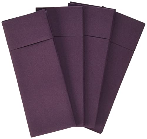 Alvotex Airlaid Besteckservietten 32x40cm 50/1 - PLUM (662)