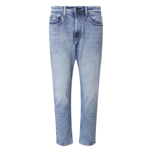 Image of BASICS Cotton Stretch Men's Jeans | Smart Casual Denim | Ultra-flexible stretch cotton denim. Modern style. Durable, breathable & built for all-day travel comfort.
