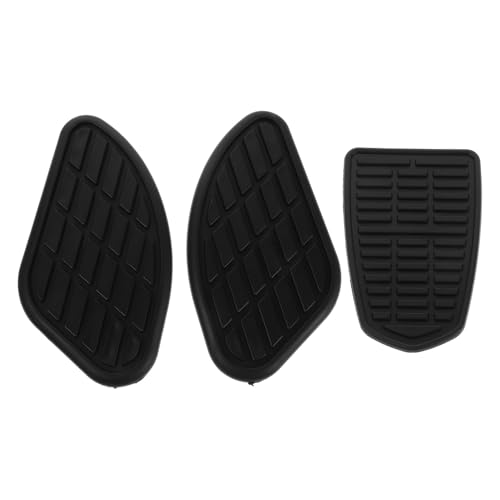 Autocollants protection latérale caoutchouc pour réservoir moto vintage et rétro design