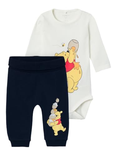 Ensemble corps mixte bébé NAME IT Winnie l'Ourson en coton