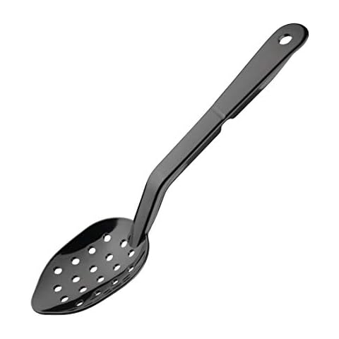 Kristallon Perforated Serving Spoon 11in 290mm Kitchen Food Cooking Utensil Cover