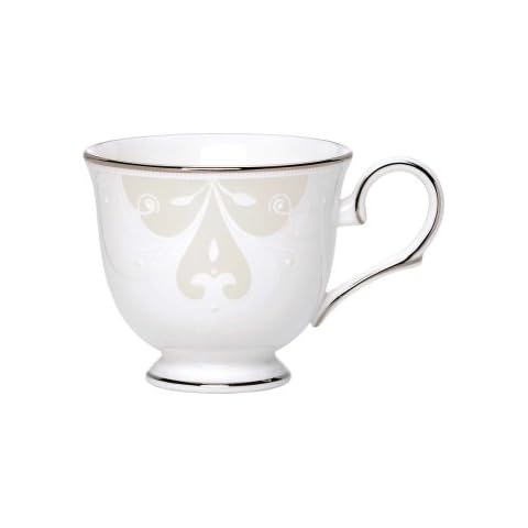 Lenox Opal Innocence Scroll Teacup Cover