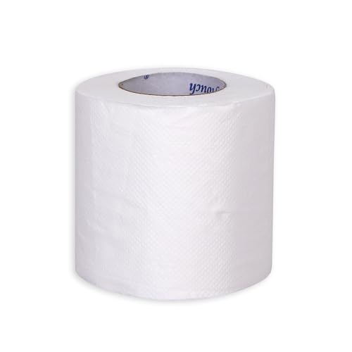 Image of Softouch 3 Ply Toilet Paper Tissue - 4 Rolls (375 Sheets Per Roll) (Pack of 2)