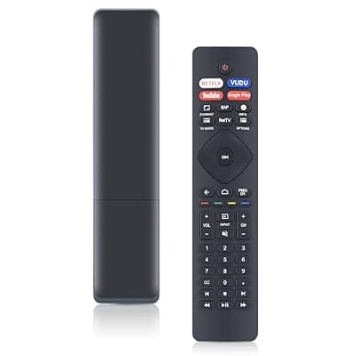 NH800UP RF402A-V14 IR(NO Voice) Replacement for All Philips Smart TV Remote Control, Replacement Remote for Philips Android LED LCD 4K Smart TV 43PFL5766 50PFL5604 65PFL5504 65PFL5604 75PFL5704